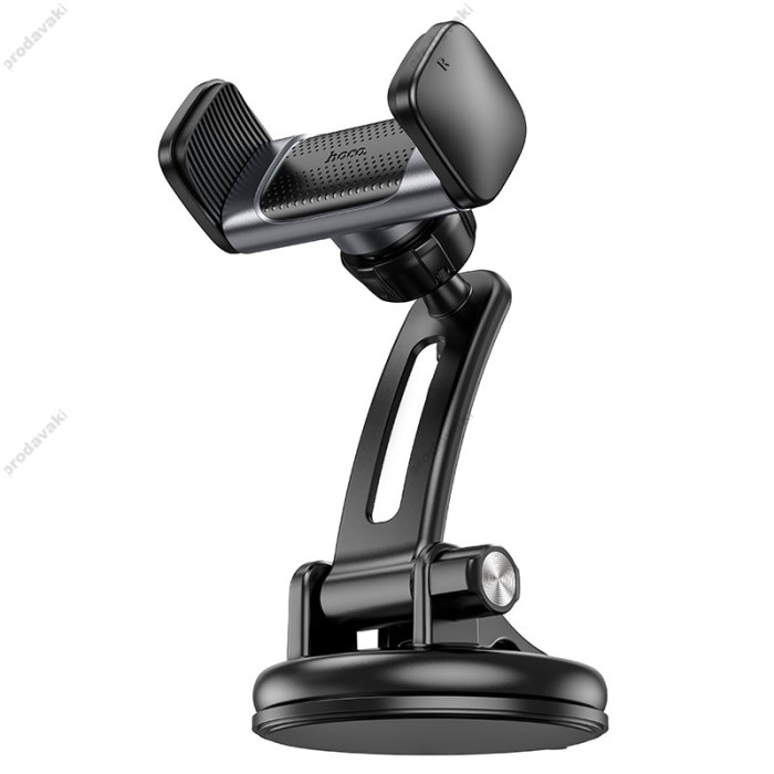 Автомобільний тримач Hoco CA111 pull clip suction cup car holder Black