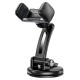 Автомобільний тримач Hoco CA111 pull clip suction cup car holder Black