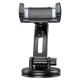 Автомобільний тримач Hoco CA111 pull clip suction cup car holder Black