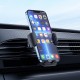 Автомобільний тримач Hoco CA117 Exquisite press typ air outlet Car holder Black