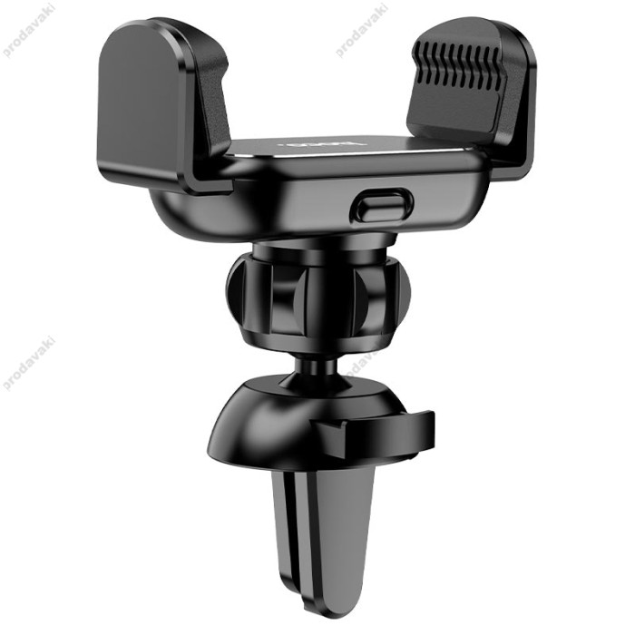 Автомобільний тримач Hoco CA108 Pilot auto clamp air outlet car holder Black