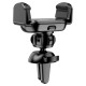 Автомобільний тримач Hoco CA108 Pilot auto clamp air outlet car holder Black