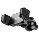 Автомобільний тримач Hoco CA108 Pilot auto clamp air outlet car holder Black