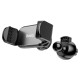 Автомобільний тримач Hoco CA108 Pilot auto clamp air outlet car holder Black