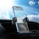 Автомобільний тримач Hoco CA108 Pilot auto clamp air outlet car holder Black