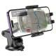 Автомобільний тримач Hoco H15 Fair push-type car holder (center console) Black