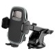Автомобільний тримач Hoco H15 Fair push-type car holder (center console) Black