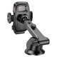 Автомобільний тримач Hoco H15 Fair push-type car holder (center console) Black