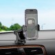 Автомобільний тримач Hoco H15 Fair push-type car holder (center console) Black