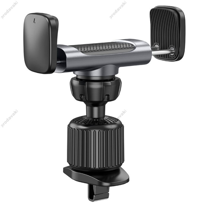 Автомобільний тримач Hoco CA110 pull clip air outlet car holder Black