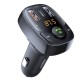 FM трансмітер ROCK B301 Bluetooth чорний