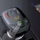 FM трансмітер ROCK B301 Bluetooth чорний