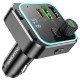 FM-трансмітер Borofone BC53 Highway Black Bluetooth