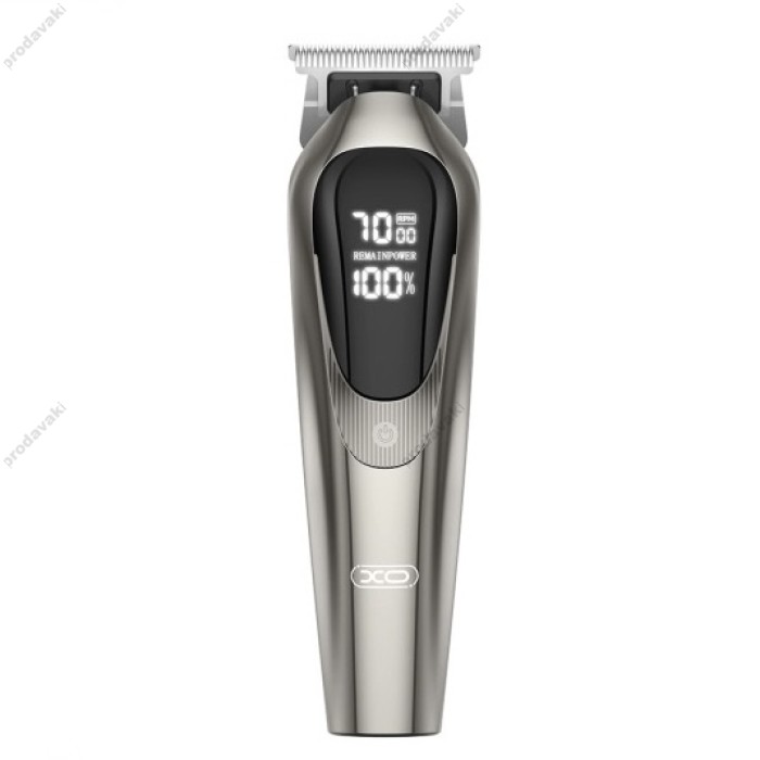 Машинка для стрижки волосся (Тример) XO CF41 Smart Digital Hairdresser Blackissor Black