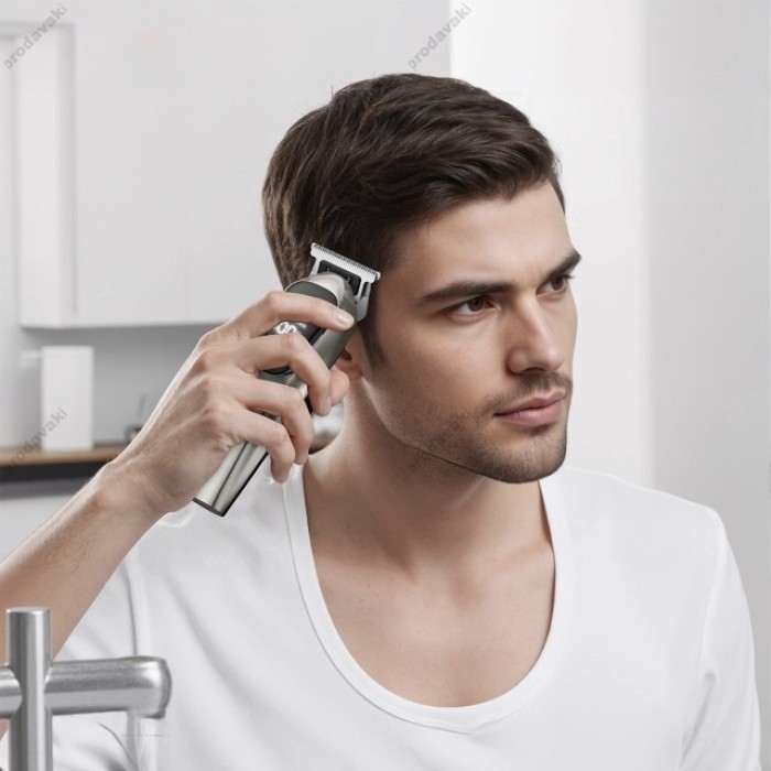 Машинка для стрижки волосся (Тример) XO CF41 Smart Digital Hairdresser Blackissor Black