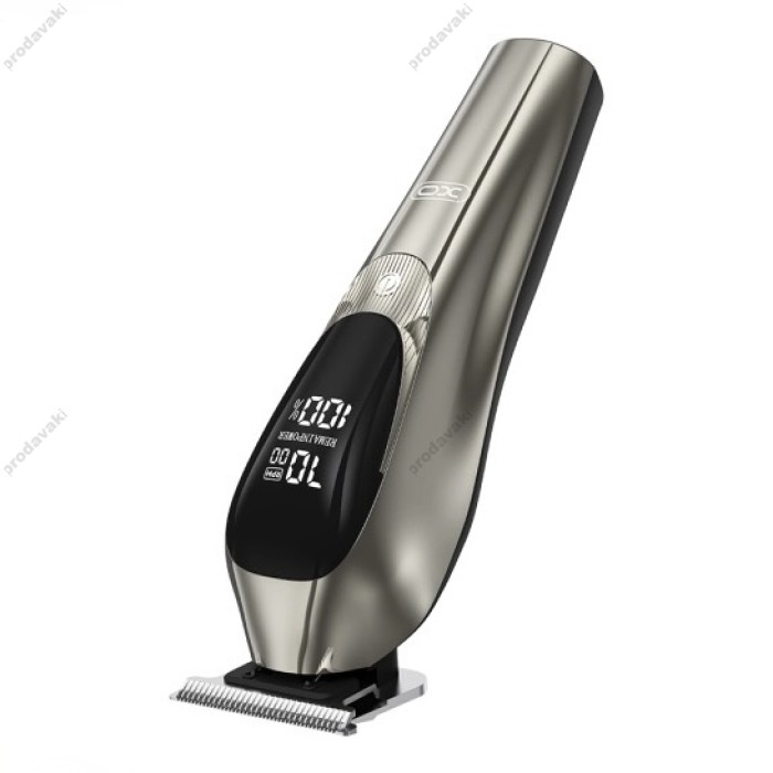 Машинка для стрижки волосся (Тример) XO CF41 Smart Digital Hairdresser Blackissor Black