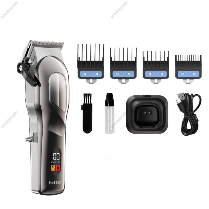 Машинка для стрижки волосся Earldom ET-HC03 Electric Hair Clipper Black