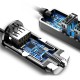 Автомобільний зарядний пристрій Baseus Enjoy Together Four Interfaces 5.5А Black CCTON-01