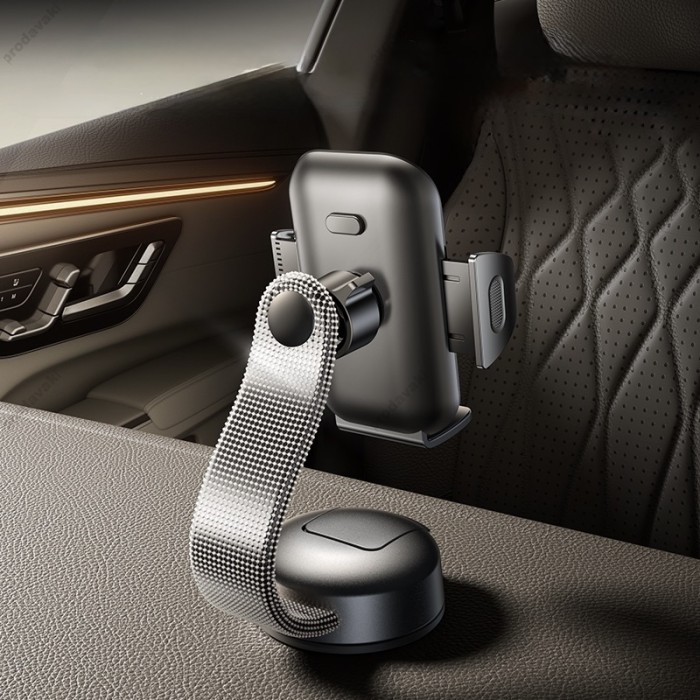 Автомобільний тримач Baseus PrimeTrip C03 Air Clamping Car Mount (Suction Cup Version) Black C0013C01