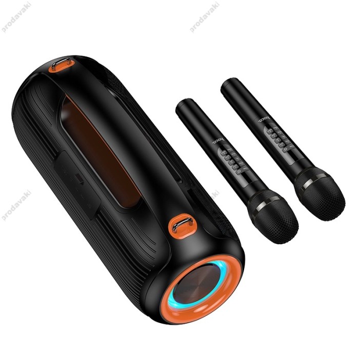 Портативна колонка Bluetooth HOCO DS67 Cool light RGB BT speaker 60W