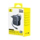 Мережевий зарядний пристрій Baseus EnerCore CJ11 Fast Charger with Retractable Cable 2C+U 100W Black E0120M00