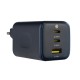 Мережевий зарядний пристрій Baseus PicoGo AE11 Fast Charger 2C+U 100W Black E0121400