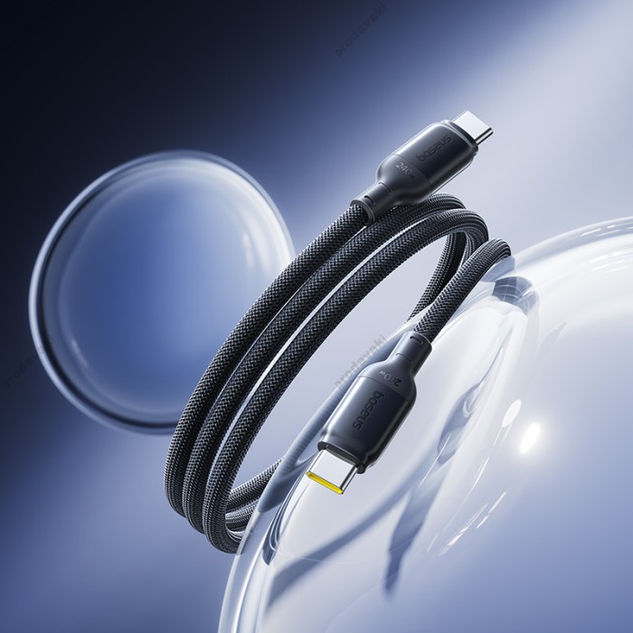 Кабель Baseus PicoGo Type-C to Type-C 240W 5A 1m Black E0423300