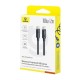 Кабель Baseus Foamed Silicone Type-C to Type-C 100W 5A 2m Black E0426704