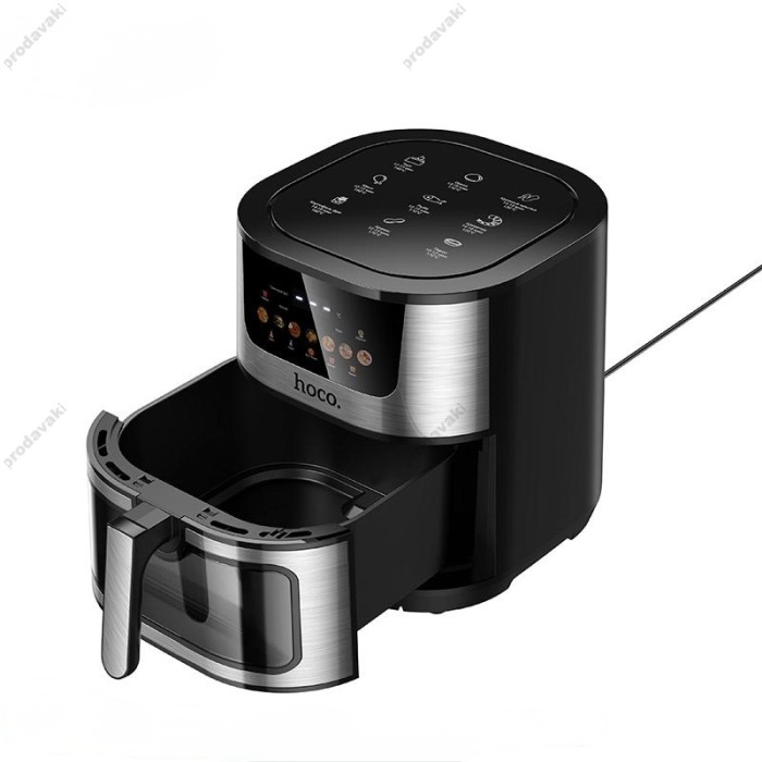 Аерогриль HOCO HJD53A multifunctional air fryer 8.8L 1700W Black
