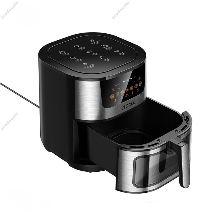 Аерогриль HOCO HJD53A multifunctional air fryer 8.8L 1700W Black