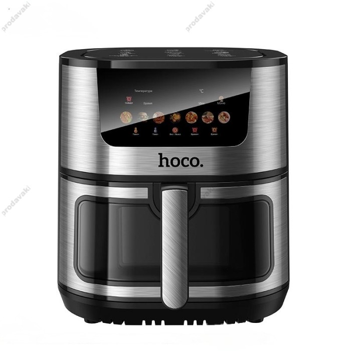 Аерогриль HOCO HJD53A multifunctional air fryer 8.8L 1700W Black