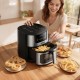 Аерогриль HOCO HJD53A multifunctional air fryer 8.8L 1700W Black