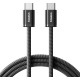 Кабель Baseus Dynamic 4 Fast Charging Type-C to Type-C 100W 5A 2m Cluster Black P10381400112-00