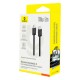 Кабель Baseus Dynamic 4 Fast Charging Type-C to Type-C 100W 5A 2m Cluster Black P10381400112-00