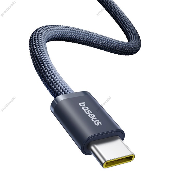 Кабель Baseus Dynamic 4 Fast Charging Type-C to Type-C 100W 5A 2m Cosmic Black P10381400121-01