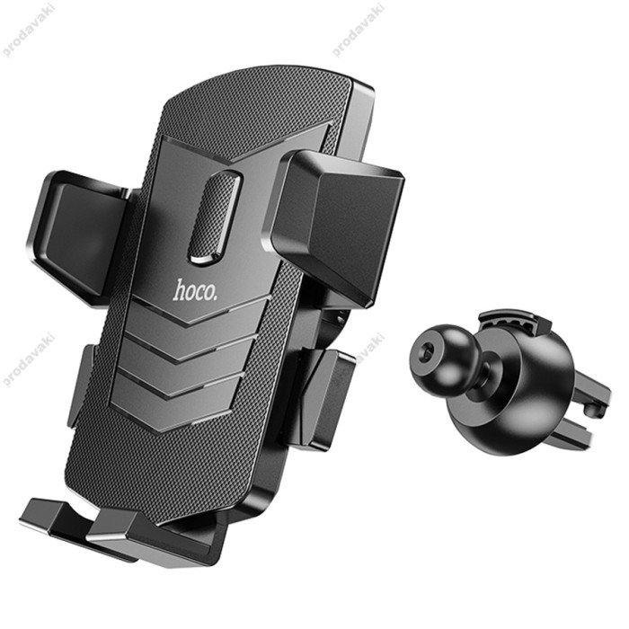 Автомобільний тримач Hoco CA86 Davy one-button air outlet Car holder Black