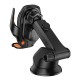 Автомобільний тримач із бездротовою зарядкою Hoco HW34 whale 3-axis linkage wireless 15W Black