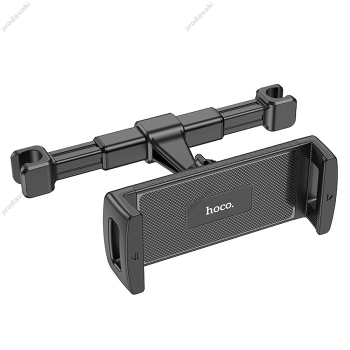 Автомобільний тримач на підголівник Hoco CA121 Prospering headrest Car holder for tablets 4.7-10.5" Black