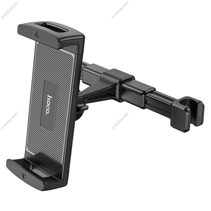 Автомобільний тримач на підголівник Hoco CA121 Prospering headrest Car holder for tablets 4.7-10.5" Black