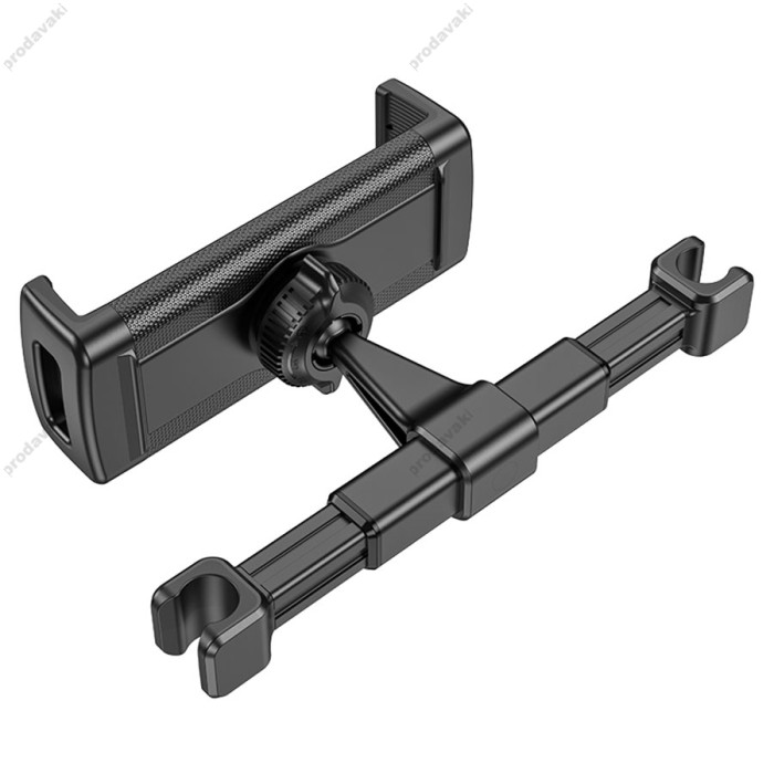 Автомобільний тримач на підголівник Hoco CA121 Prospering headrest Car holder for tablets 4.7-10.5" Black