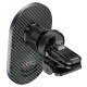 Автомобільний тримач із бездротовою зарядкою Hoco CA91 Magic magnetic wireless 15W Black