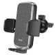Автомобільний тримач Hoco CA94 Polaris push-type air outlet car holder Black
