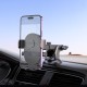 Автомобільний тримач Hoco H19 Mighty one-button car holder (center console) Black