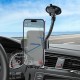 Автомобільний тримач Hoco H38 Cheetah car holder (windshield) Black