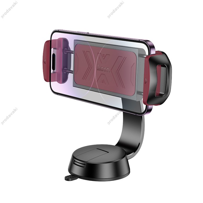 Автомобільний тримач Hoco H68 Gamble tablet Car holder (center console) 4.5-13" Black-red
