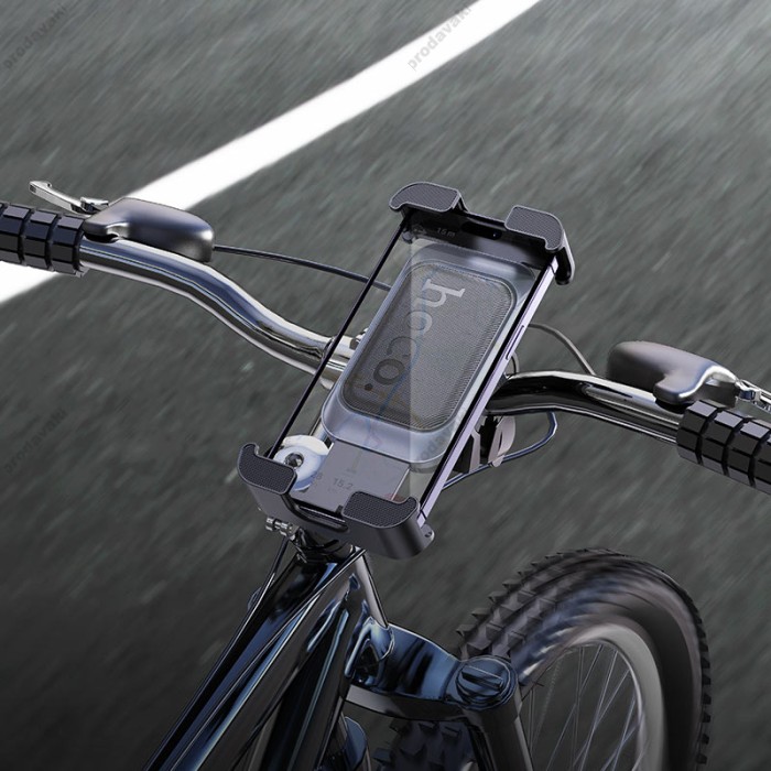Тримач телефону для велосипеда/мотоцикла Hoco H82 Vista bicycle Motorcycle Universal holder Black