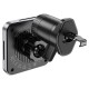 Автомобільний тримач із бездротовою зарядкою Hoco HW15 Speed Magnetic (Air Outlet) Metal Gray
