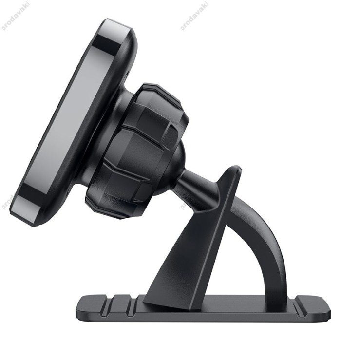 Автомобільний тримач Hoco S47 Fuerte series center console magnetic car holder Black