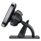 Автомобільний тримач Hoco S47 Fuerte series center console magnetic car holder Black