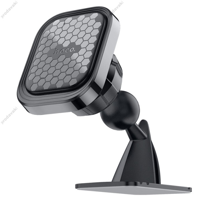 Автомобільний тримач Hoco S47 Fuerte series center console magnetic car holder Black